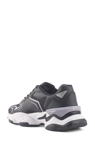 Lumberjack MADAX WMN 5FX 101932278 Kadın Spor Ayakkabı Siyah 36-40 - Resim 3