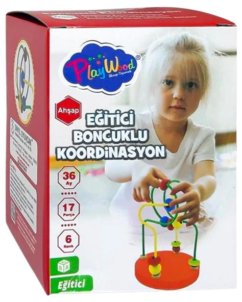 Playwood Ahşap Mini Boncuklu Koordinasyon ONY394