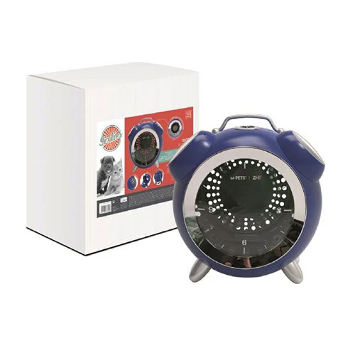 M-Pets Sixties Clock Klasik Kedi ve Küçük Irk Köpek Taşıma Çantası Mavi 40x44x26 Cm
