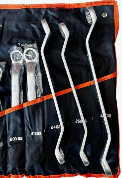 12 Parça Iki Ağız Yıldız Anahtar Takımı Bez Çantalı - 3