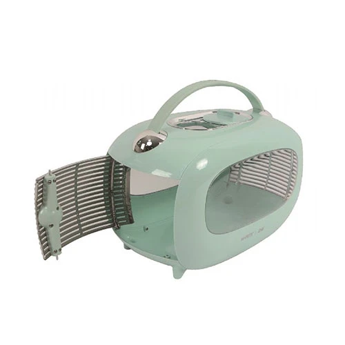 M-Pets Sixties Klasik Kedi ve Küçük Irk Köpek Taşıma Çantası Mavi 48x29x30 Cm