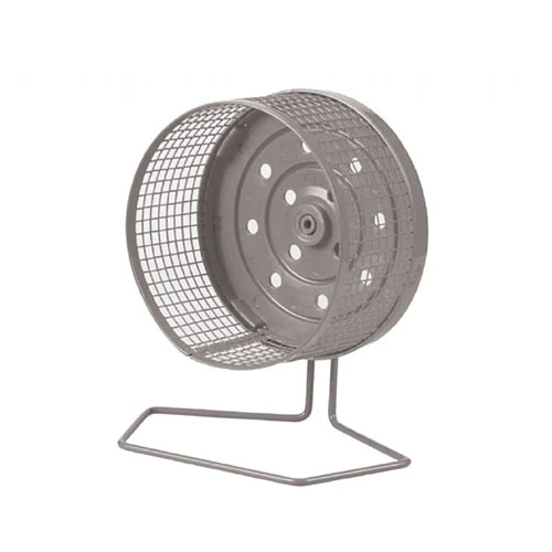 M-Pets Training Ayaklı Metal Hamster Çarkı Medium 18 Cm