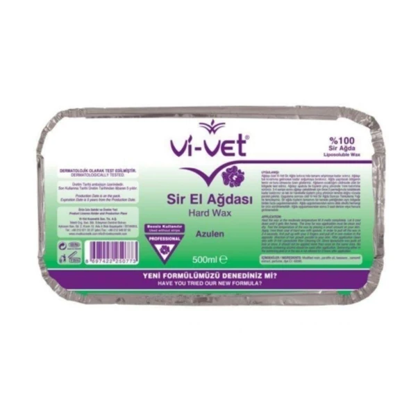 Vivet Sir El Ağdası 400ml Azulen Kalıp Ağda Yeşil