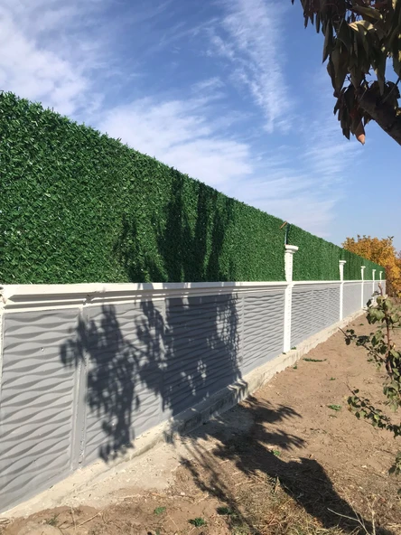 (90 cm x 10 mt ) Çim çit yeşil bahçe çiti çit teli örgü teli - 3
