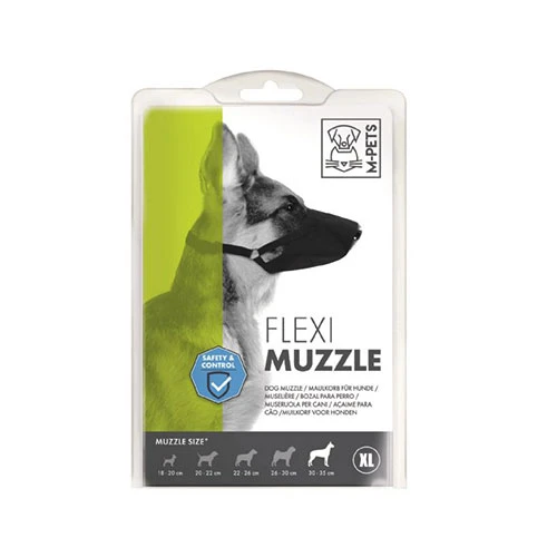 M-Pets Flexi Bez Köpek Ağızlığı XLarge 1,5x30-35 Cm