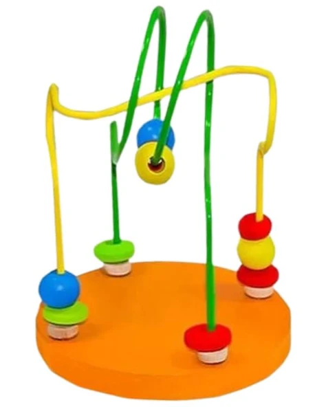 Playwood Ahşap Mini Boncuklu Koordinasyon ONY394 - 2