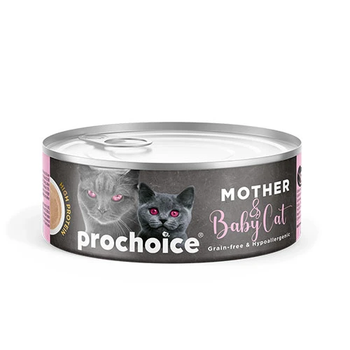 Pro Choice Mousse Anne ve Bebek Kediler İçin Tavuklu Yavru Kedi Konservesi 80 Gr ürün görseli