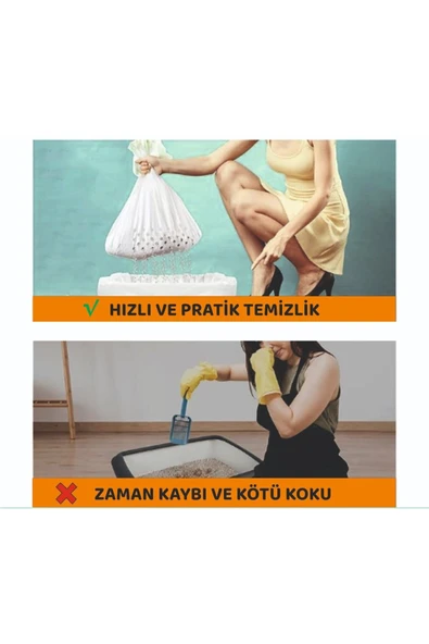 Kedi Kumu Temizleme Elekli Filtre 78x70 cm - 3