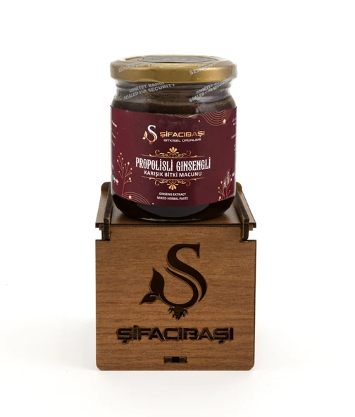 ŞİFACIBAŞI Propolisli Ginsengli Ballı Karışık Bitki Macunu 240 Gr
