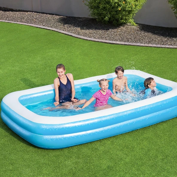 BESTWAY HAVUZ JUMBO DİKDÖRTGEN 305X183X46 KZLBW54150 9805 8279 - 2