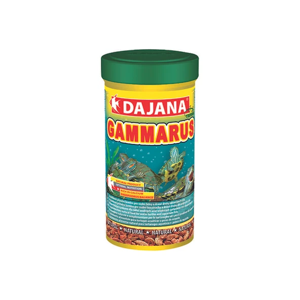 Dajana Kaplumbağa Yemi Gammarus 1000 Ml 100 Gr