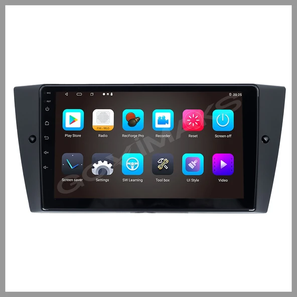 BMW E90 2005-2011 UYUMLU 6 GB RAM 128 GB HAFIZA ANDROID MULTIMEDIA TEYP - Resim 6