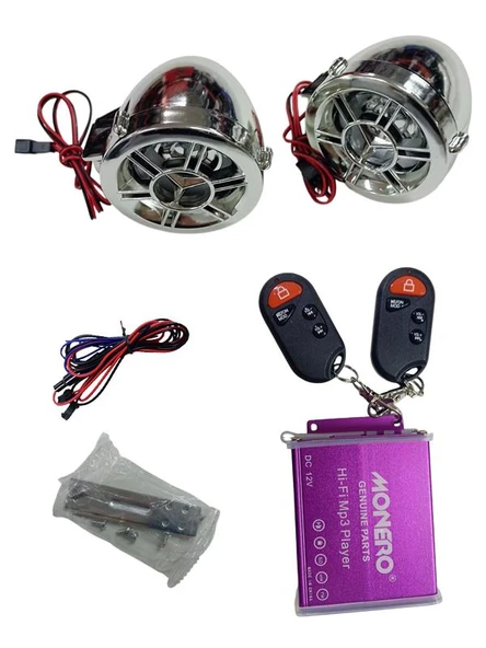 MP3 ALARM SETİ BLUETOOTH KROM - 2