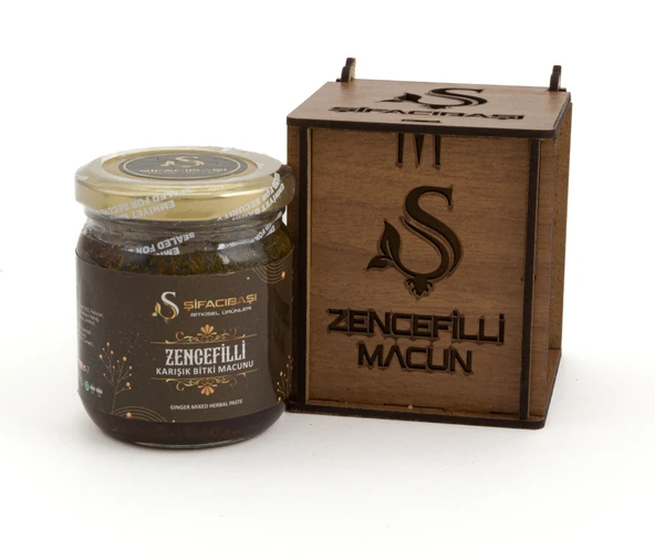 ŞİFACIBAŞI Zencefili Çörekotlu Ballı Karışık Bitki Macunu 240 Gr
