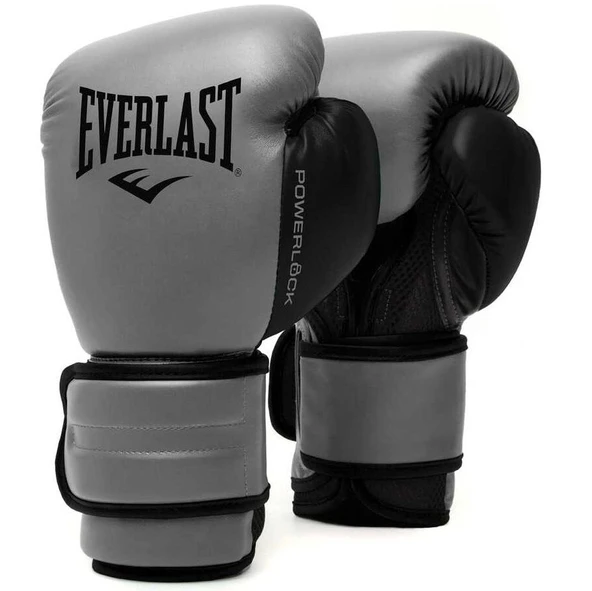 Everlast Powerlock 2R Training Gloves 16oz Gri Boks Eldiveni P00002307 - 5