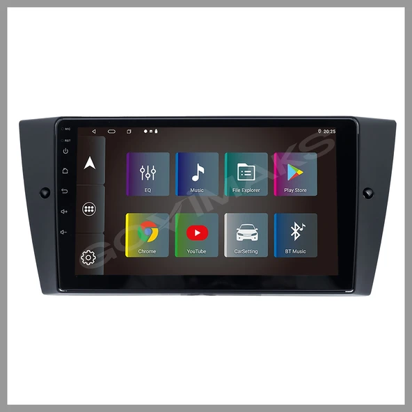 BMW E90 2005-2011 UYUMLU 6 GB RAM 128 GB HAFIZA ANDROID MULTIMEDIA TEYP - Resim 8