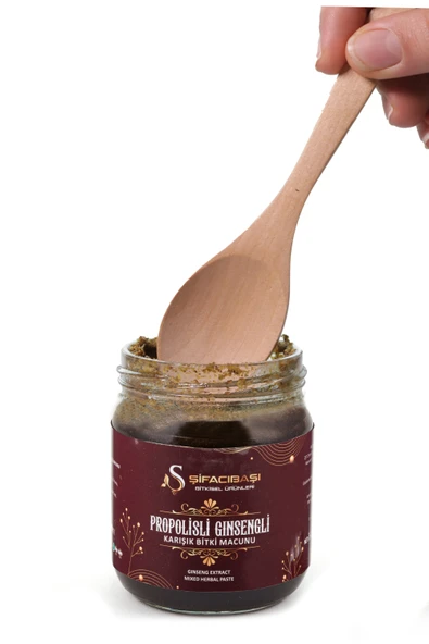 ŞİFACIBAŞI Propolisli Ginsengli Ballı Karışık Bitki Macunu 240 Gr - 3