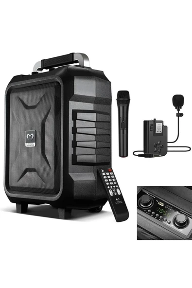 Mert Magicvoice Mv-2015 300w Usb-sd-bt Mikrofonlu Aktif Hoparlör - 2