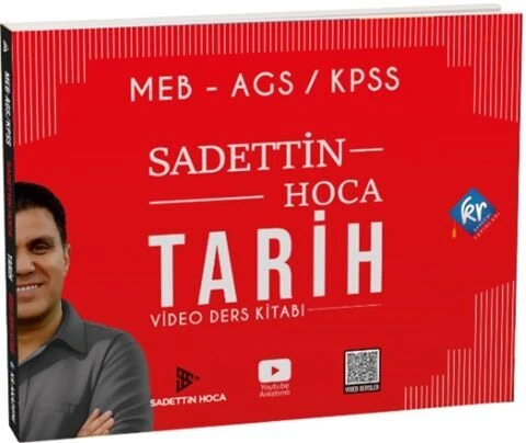 KR Akademi Sadettin Hoca MEB AGS KPSS Tarih Video Ders Kitabı