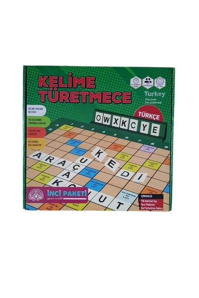 Saki Toys İnci Paketi Kelime Türetmece