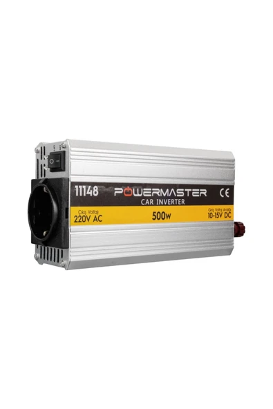 SKY TOPTAN POWERMASTER PM-11148 12 VOLT - 500 WATT MODIFIED SINUS INVERTER (10-15V ARASI-220V AC)