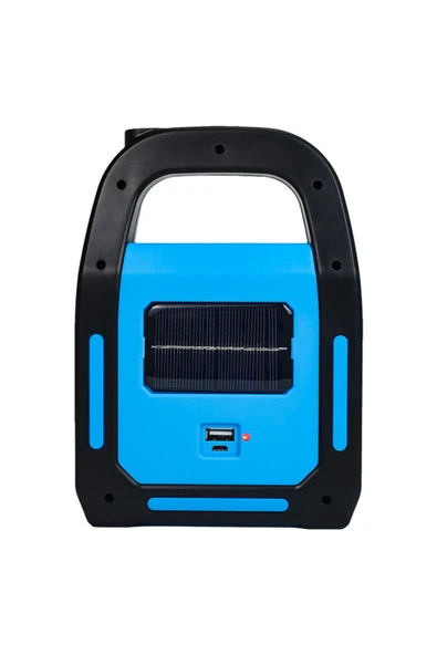 SKY TOPTAN POWERMASTER HB-9707A-2 3 KADEMELİ USB ÇIKIŞLI ŞARJ EDİLEBİLİR SOLAR LAMBA - 2