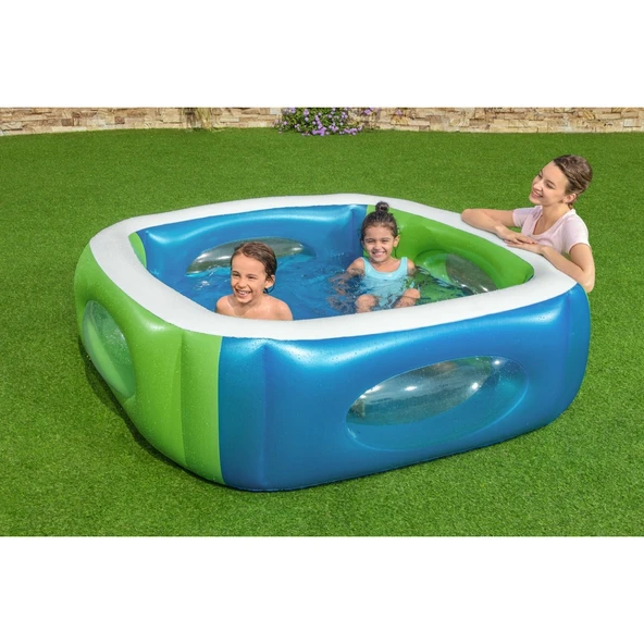 BESTWAY HAVUZ PENCERELİ KARE 168X58CM KZLBW51132 3884 - 2
