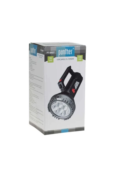 Panther PT-8407 ŞARJLI EL FENERİ - 4