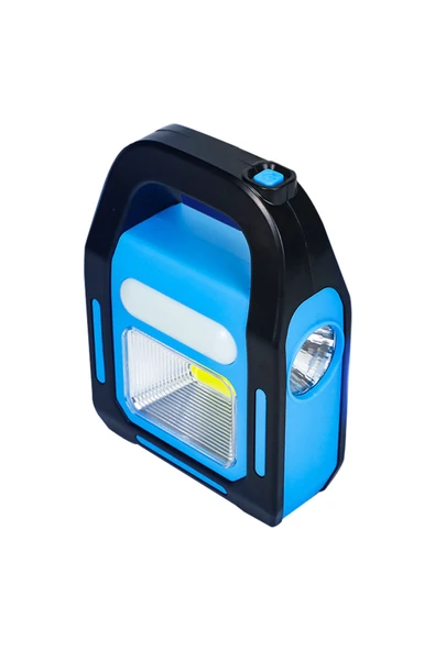 xmldünyası POWERMASTER HB-9707A-2 3 KADEMELİ USB ÇIKIŞLI ŞARJ EDİLEBİLİR SOLAR LAMBA - 3