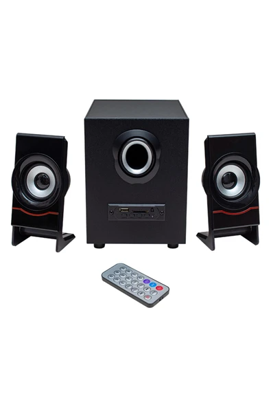 feifei MAGICVOICE MV-4966 USB+TF CARD+FM+BT UKLI 2+1 SES SİSTEMİ (4767) - FEİ9084-6860