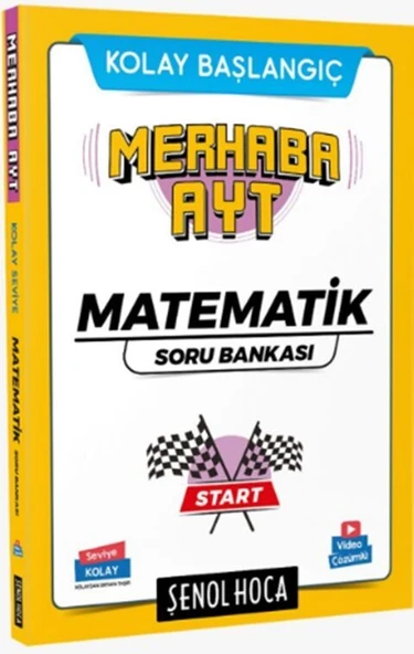 Şenol Hoca Merhaba AYT Matematik Soru Bankası - 2