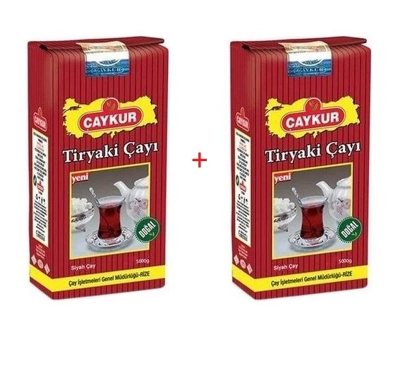 Çaykur Tiryaki Çay 5000 gr X 2 Adet