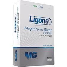 Ligone Magnezyum Sitrat Complex 60 Tablet ürün görseli