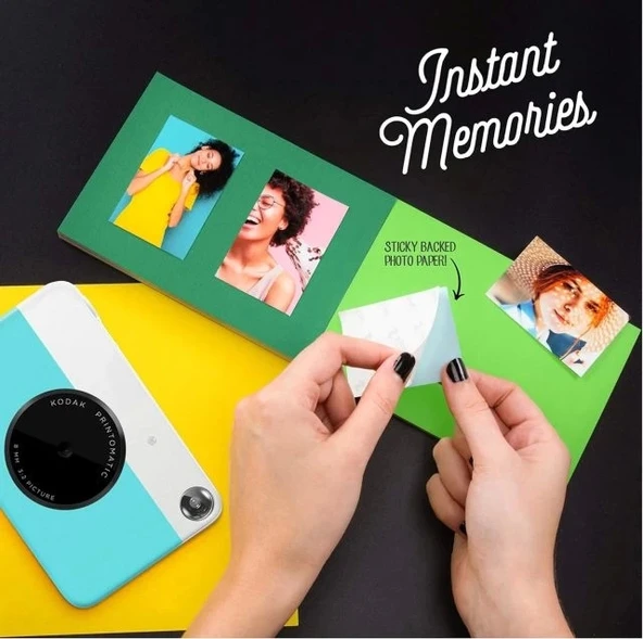 KODAK Printomatic Tam Renkli Anında Baskı Dijital Fotoğraf Makinesi - 6