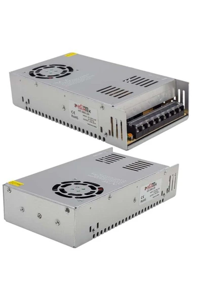 ekapkozmetik HIGHTEK HT123 24 VOLT - 20 AMPER - 500 WATT METAL KASA ADAPTÖR