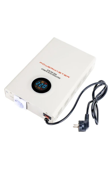 Toptan Bulurum Art002 K01 Powermaster Slım-1000 Otomatik 1000 Watt Kombi Voltaj Regülatörü Bernami Yeni