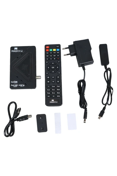 Erbar MAGBOX HOMEBOX FULL HD UYDU ALICISI 4000 KANAL TKGS / YOUTUBE / USB DESTEKLİ (UZATM - MRK9725-7337 - 3