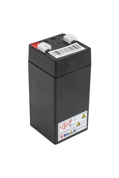 kavaklar ORBUS ORB4-4 4 VOLT - 4 AMPER DİK AKÜ (45 X 45 X 100 MM) (81) - 2