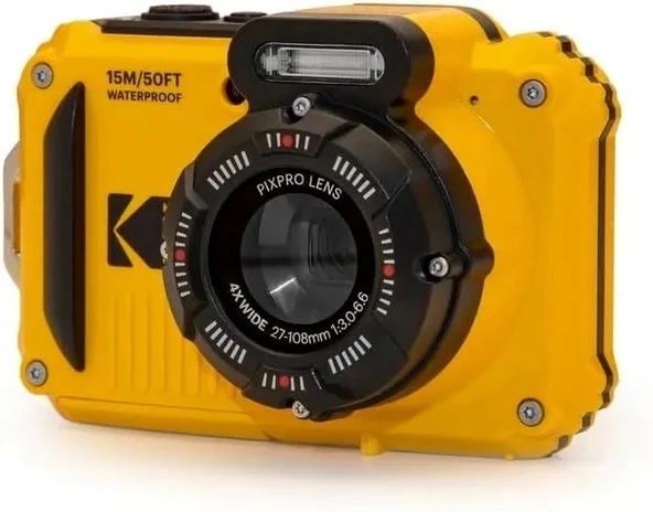 KODAK PIXPRO WPZ2 Su Geçirmez WiFi Dijital Fotoğraf Makinesi - 4