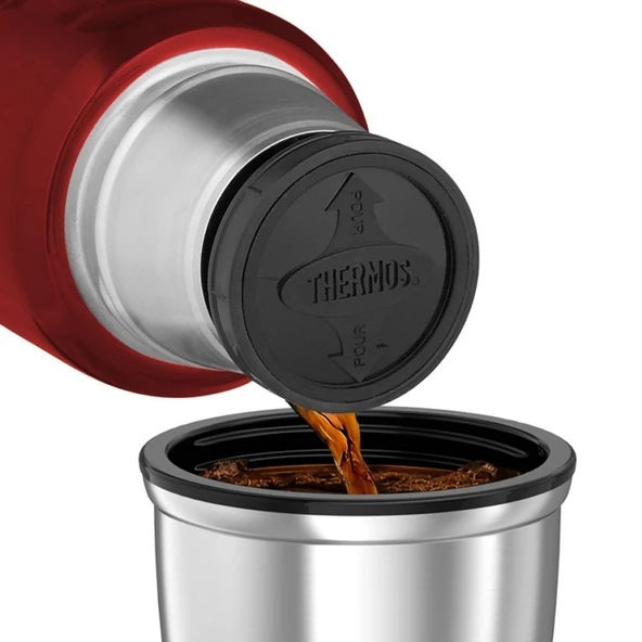 Thermos SK2010 Stainless King Large 1.2L - Cranberry - 4