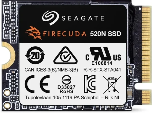 Seagate FireCuda 520N SSD Gen4 M.2 2230 - 4