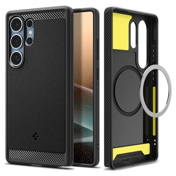 Spigen Rugged Armor MagFit Galaxy S25 Ultra Kılıf - 2