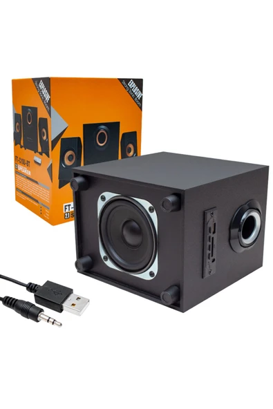 feifei MAGICVOICE MV-4966 USB+TF CARD+FM+BT UKLI 2+1 SES SİSTEMİ (4767) - AYS9084-6860 - 3