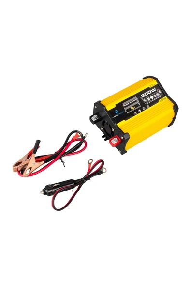 xmldünyası CHY300W 12 VOLT 300 WATT MODIFIED SINUS POWER INVERTER - 4