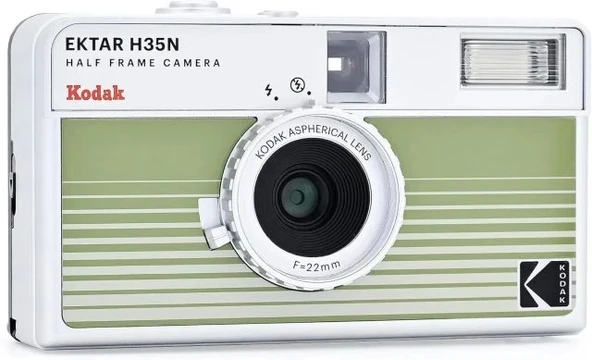 KODAK EKTAR H35N Yarım Çerçeve Fotoğraf Makinesi - Film Paketli - 10