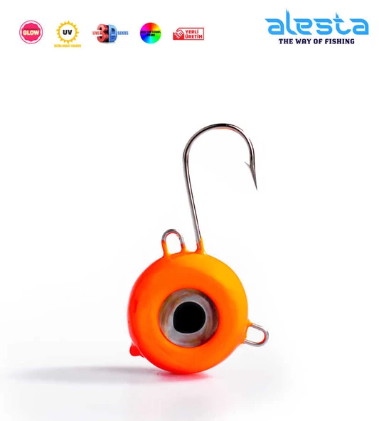 TENYA JIGHEAD 300G X6049 TURUNCU GLOW