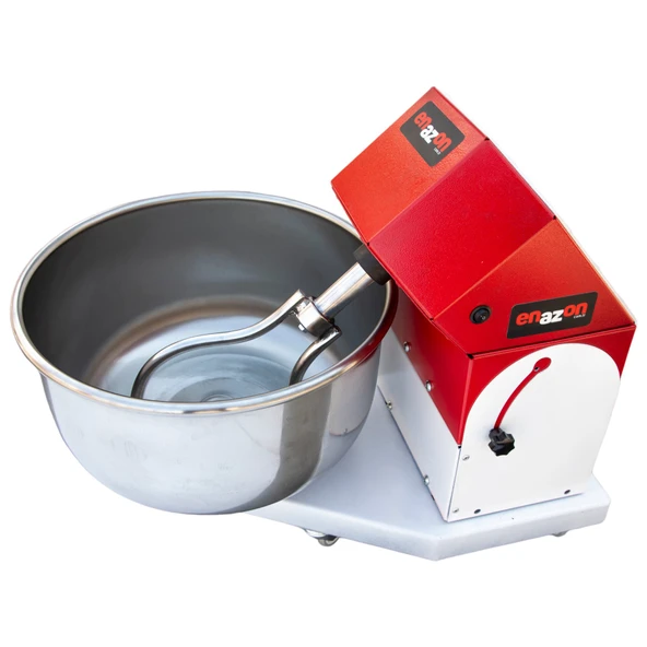 35 Kg  Hamur Yoğurma Makinesi Paslanmaz Devrilir Çıkar Kazan 0,55 Kw 25 Kg Un 35 Kg Hamur - Resim 6