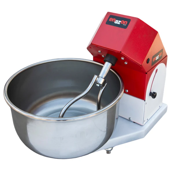 35 Kg  Hamur Yoğurma Makinesi Paslanmaz Devrilir Çıkar Kazan 0,55 Kw 25 Kg Un 35 Kg Hamur - Resim 5