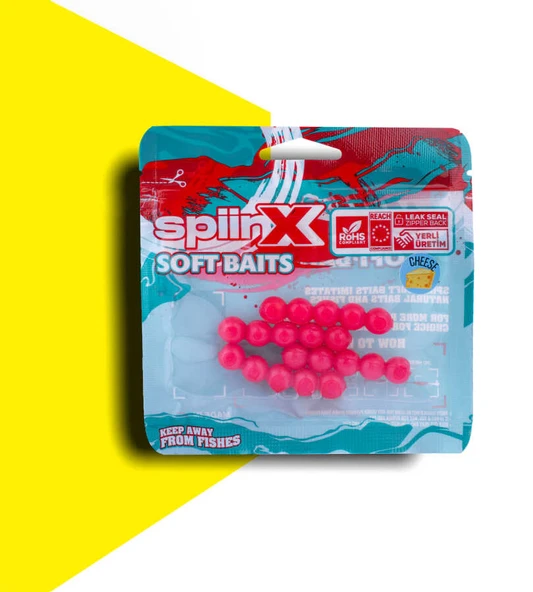 SPIINX BALIK YUMURTASI 10MM 20P PEYNİR UV PINKY