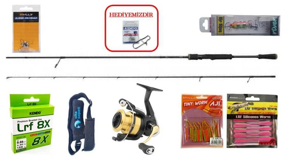 DAM Yagi Ultra Light Jig 210 cm 2-12 gr & Daiwa RS 500 LRF Seti